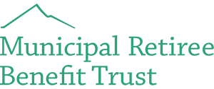 Municipal Retiree Benefit Trust logo incorporating a variation of the Municipal Pension Plan mountain.